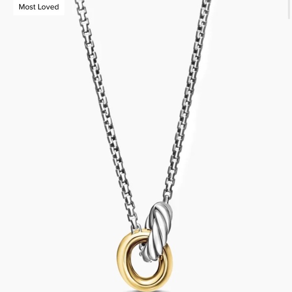 David Yurman Petite Cable Linked Necklace - Picture 2 of 14